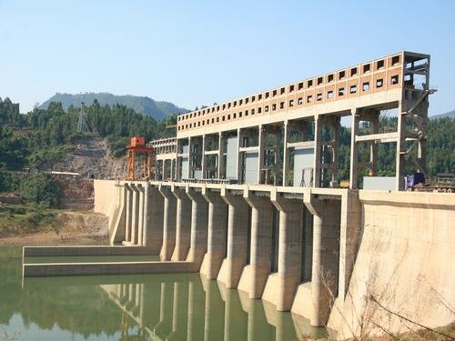 平昌縣雙灘水電站閘壩