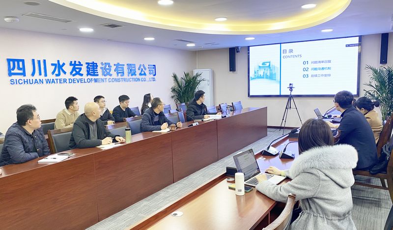 公司召開項目綜合管理信息系統建設使用交流會